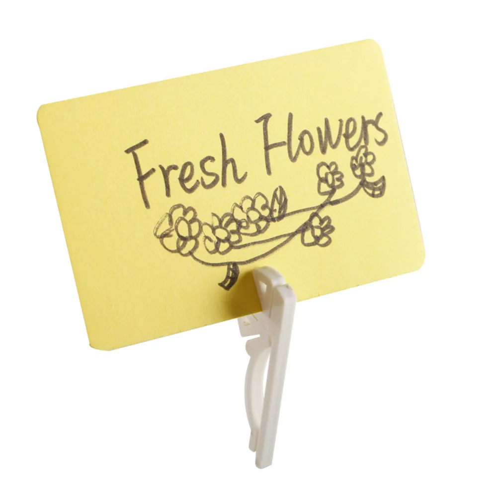 Table Card Note Clip Photo Memo Holder Clamp Bakery Bread Cake Decoration Accessories