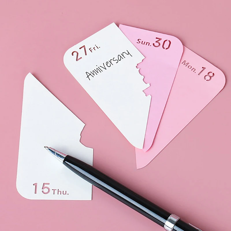 2026년 LED 조명 카피바라 3D 티어어웨이 캘린더 종이 조각 아트 메모 패드 노트패드 선물 장식