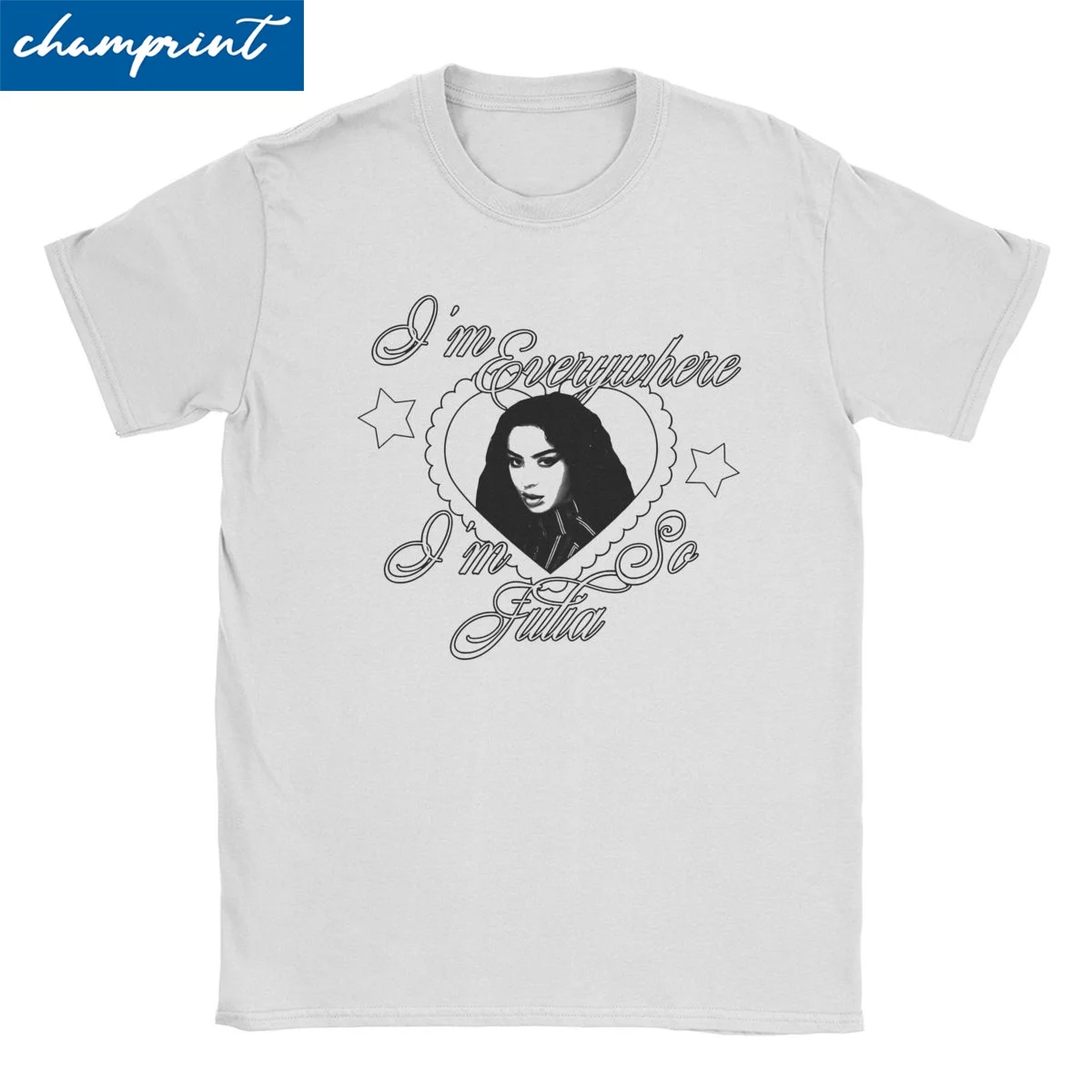 Brat I Am So Julia T-Shirt per uomo donna Charli XCX Album Fun Pure Cotton Tees girocollo manica corta T Shirt stampa top