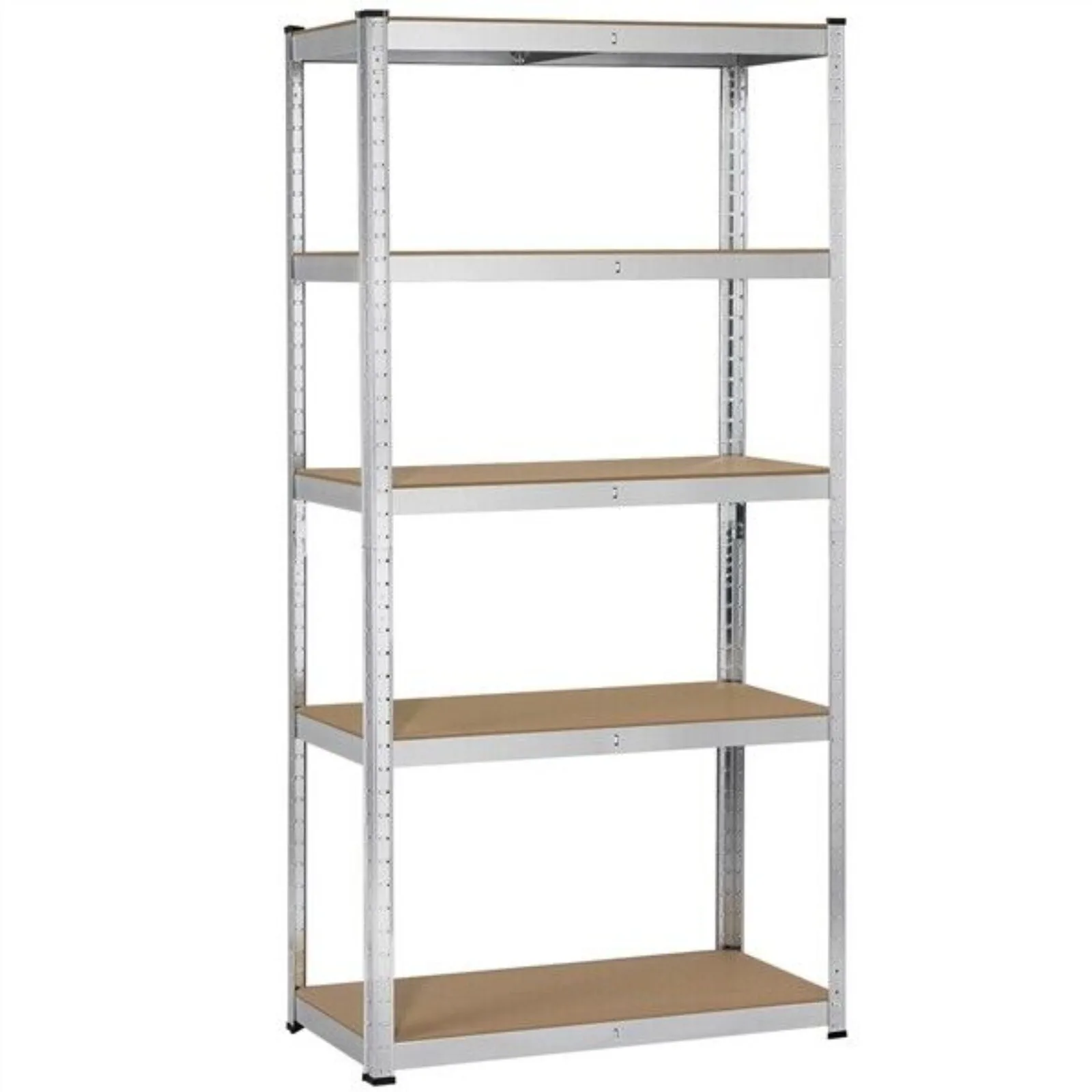 

US 5 Tier Garage Storage Rack Utility Rack Metal Shelving Unit, 35.5 x 16 x 71 Inch