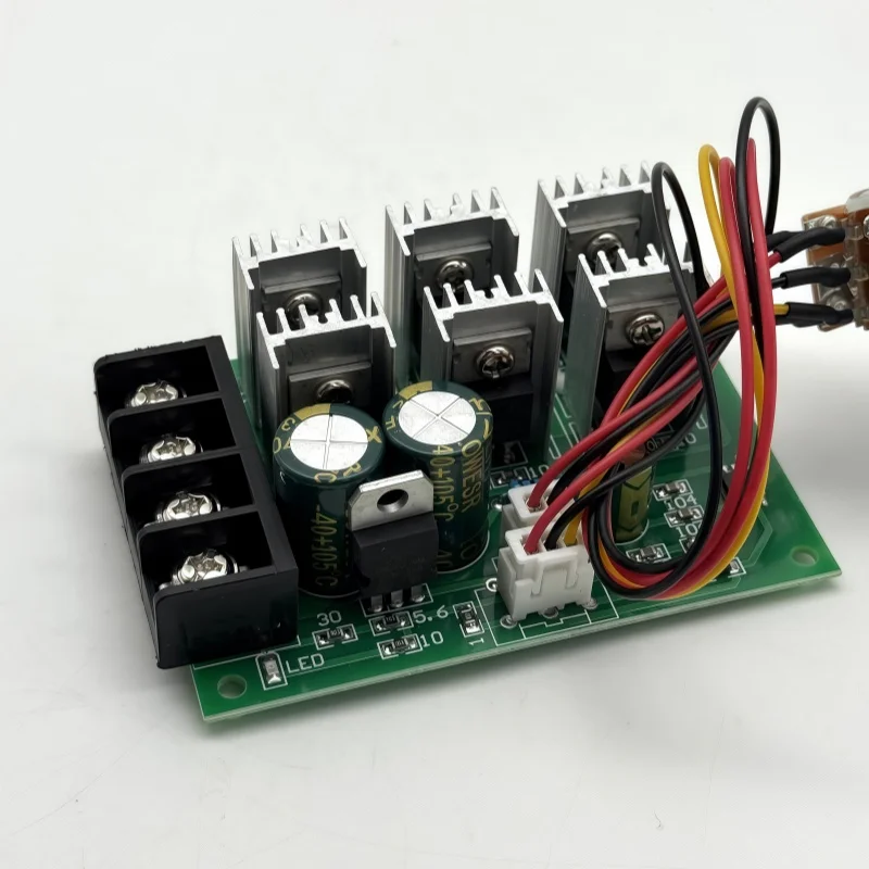 DC 9-55V 40A 2000W PWM DC Motor Speed Controller 12V DC Motor Pump Speed Regulator High Power Speed Controller Motor Driver