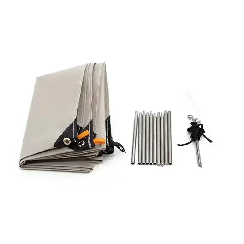 RC Auto Dekoration Markise Baldachin Simulierte Zelt Abschleppseil Flagge Reisetasche Für 1/10 Rcock Crawler TRX-4 SCX10 TK300 YIKONG RC4WD