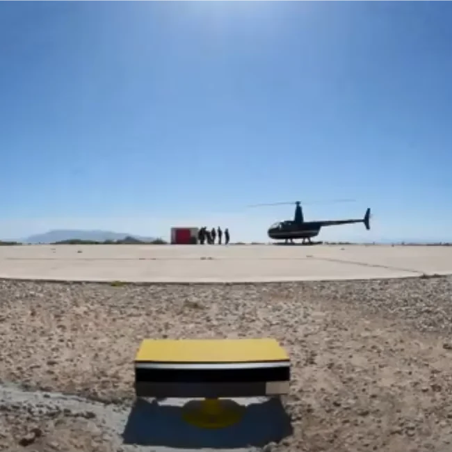 

60W LED Heliport Floodlight CM-HT12-N ICAO Annex 14 Compliant, White Beam, IP65, AC/DC Input