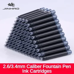 500/10 PCS JINHAO 2.6mm/3.4mm Fountain Pen Ink Sac Cartridges Refills School Office Supplies Stationery For Hongdian Majohn
