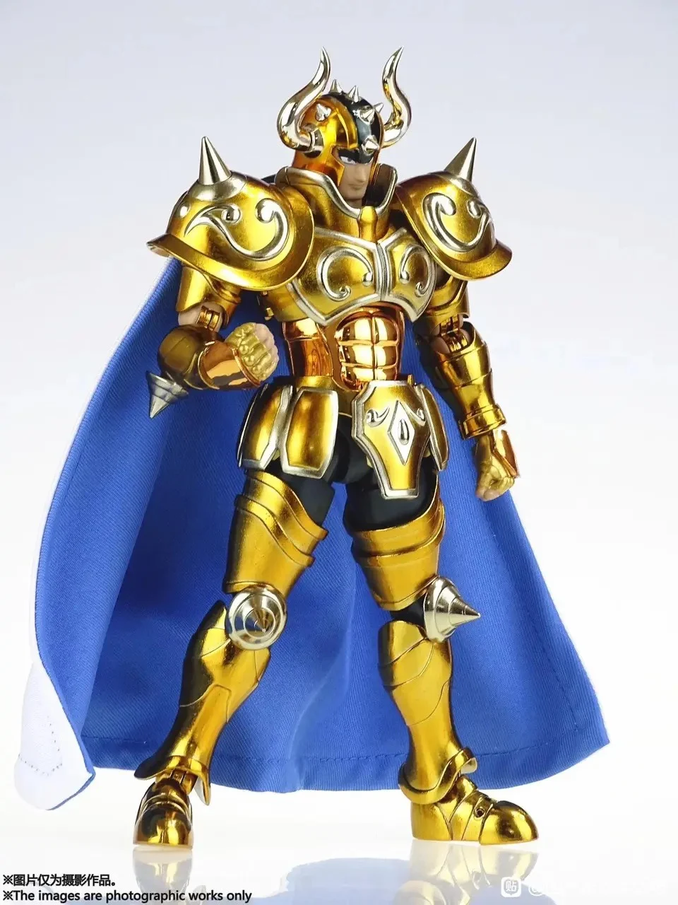 

MST Saint Clothes Mythical Gold Saint Taurus ex, Metallic Body, Ah Rudiba