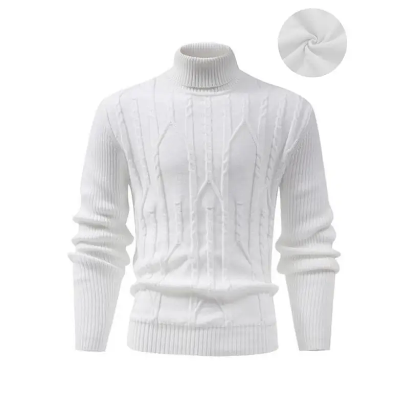 

High Neck Sweater Women's Crew Neck Sweater Cross-Border High-Neck Knitwear Spring 2026 Non-Shrinking Animal Patterned