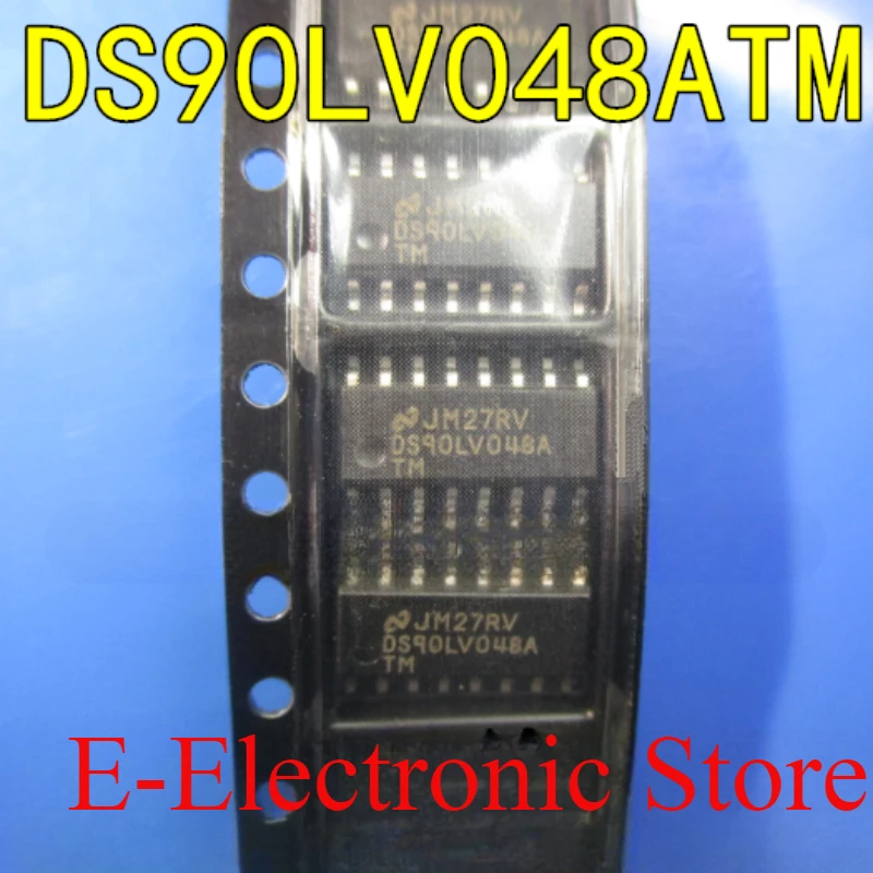 10 unids/lote DS90LV048A DS90LV048ATM 400-Mbps LVDS Quad receptor diferencial de alta velocidad