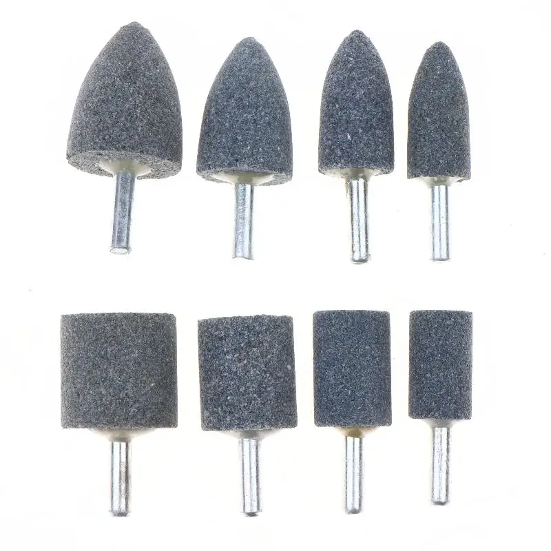Metal Grinding Stone Set Polishing Sanding Rust Removal Deburring Grinding Wheel Sandpaper 1/4