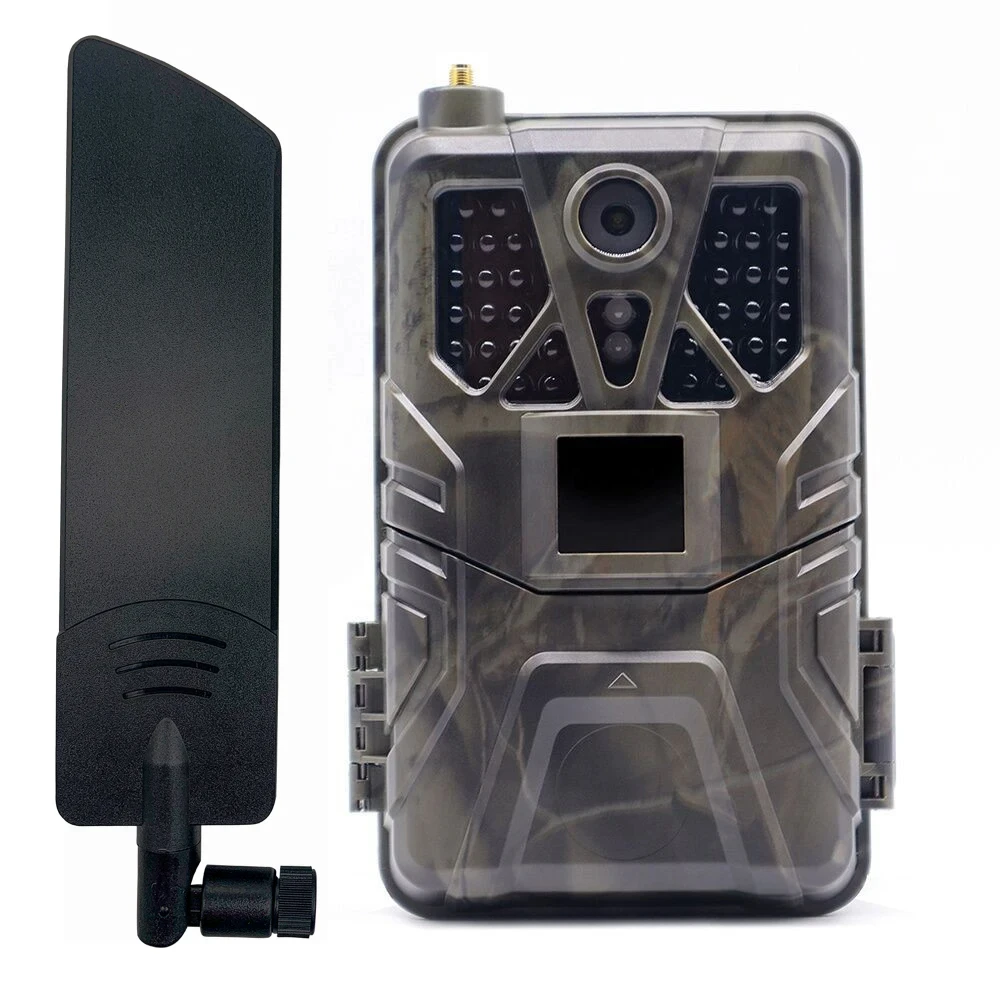 HC910PRO 2K 30fps Video APP Hunting Trail Camera Outdoor Cloud Service 4G 30MP Live Stream Media Wild Night Vision Photo Traps