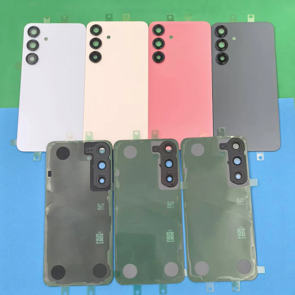 Quality Rear Glass Back Cover For Samsung Galaxy S25Plus SM-S936B Rear Battery Door Housing Replacement Back Panel +Camera Lens