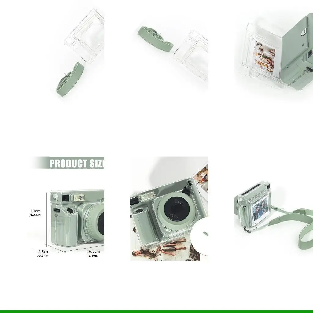 U55C Proteções práticas da câmera câmera Plástico Construção portátil Câmera protetora Tampa da câmera resistente a