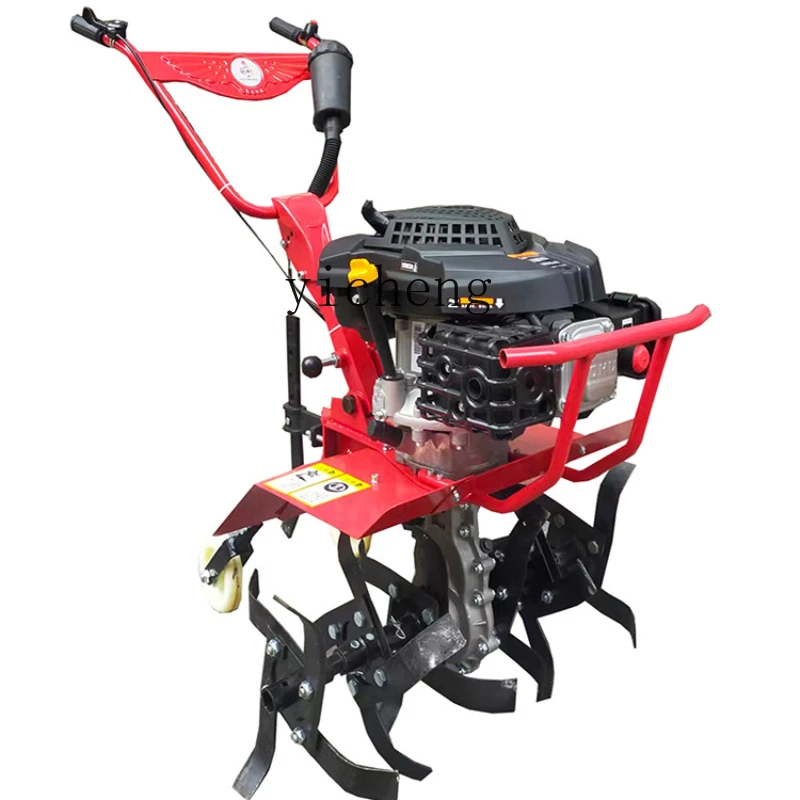 

Zk Small Gasoline Agricultural Machinery Rotary Tiller Multi-Functional Cultivation Machine Earth Turning Ditching Weeding