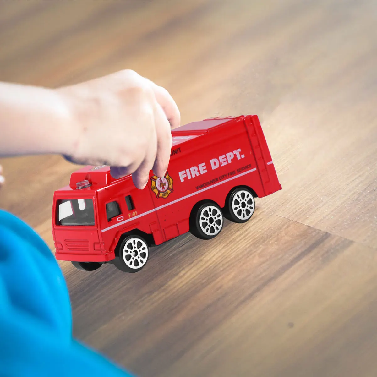 

6 Pcs Fire Pull Back Car Toy Children Toys Kids Cars Alloy for Simulation