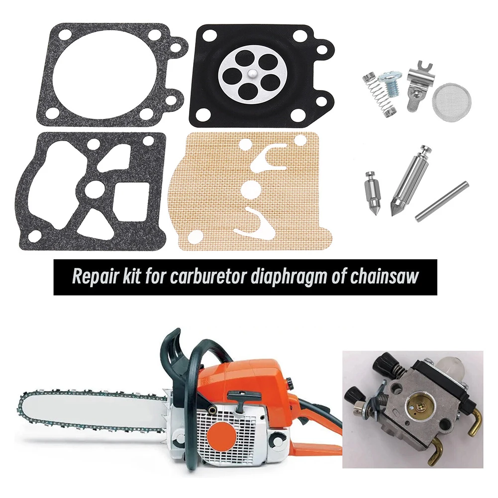 Carburetor Repair Kit For Stihl 024 026 K11-WAT Chainsaws Carburetor Diaphragm Gasket Lawn Mower Parts Garden Mower Accessories