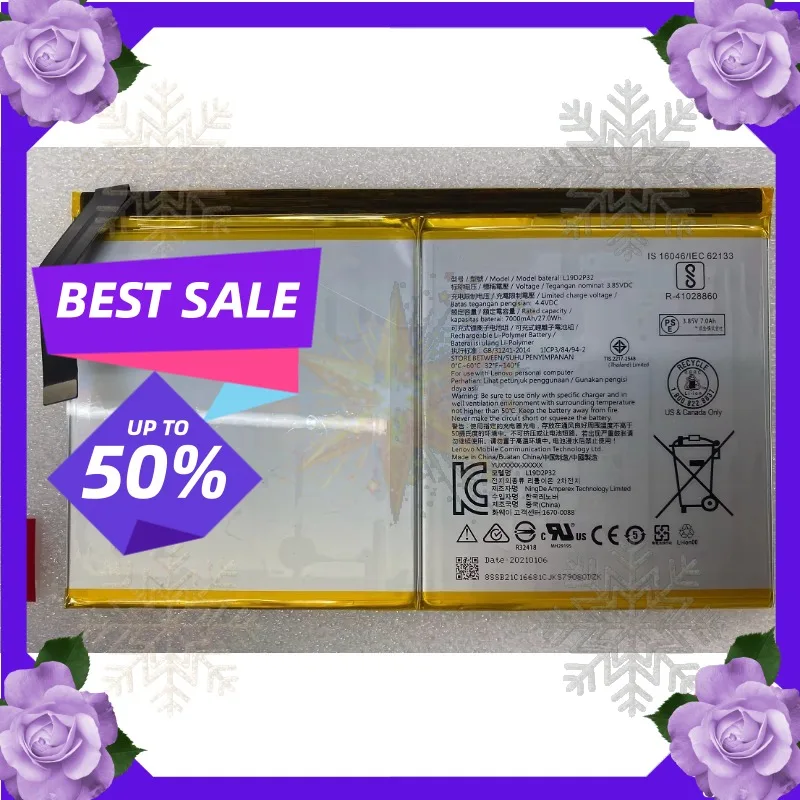 SWZY 7000mAh L19D2P32 Battery for Lenovo Yoga Smart Tab YT-X705F X705M X705X Tablet Battery