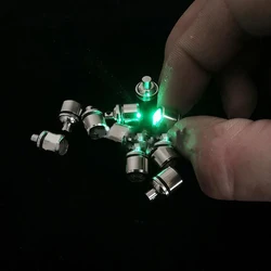 Mini Led Diy Kleine Gloeilamp Verlicht Decoratieve Knop Licht Kraal Handgemaakt Elektronisch Licht Klein Gekleurd Licht Model Licht