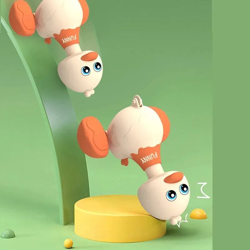 Baby Spielzeug Cartoon Schaukel Ente Drücken Fahrzeuge Glide Tier Trägheit Zurückziehen Autos Frühe Pädagogische Krabbeln Kleinkinder Geschenke