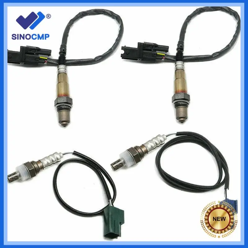 4pc 234-5061 234-4302 234-4312 Upstream Down Oxygen O2 sensor For 2005-2006 Nissan Xterra Frontier 4.0L 2345061 2344302 2344312