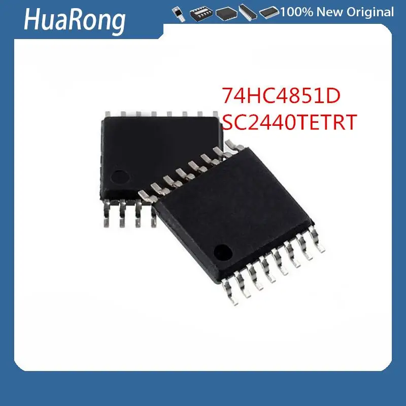 5PCS/LOT    HC4851   HC4852    74HC4851D   SC2440TETRT   SC2440     TSSOP16