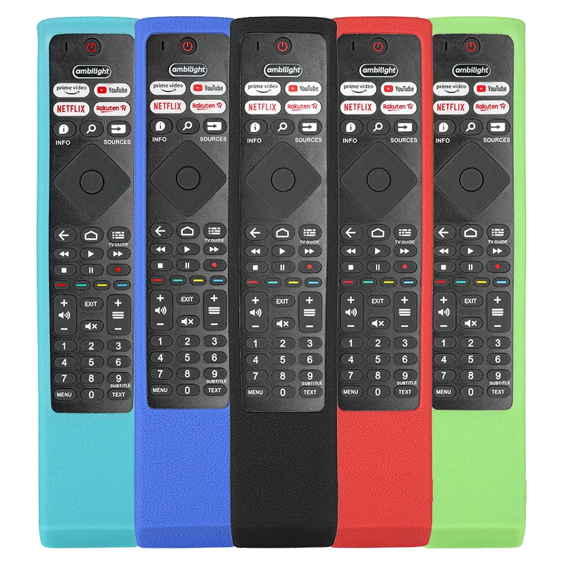Capa de controle remoto de silicone compatível com philips HR45B-GJ01 HR45B-GJ02 tv remoto capa protetora à prova de choque