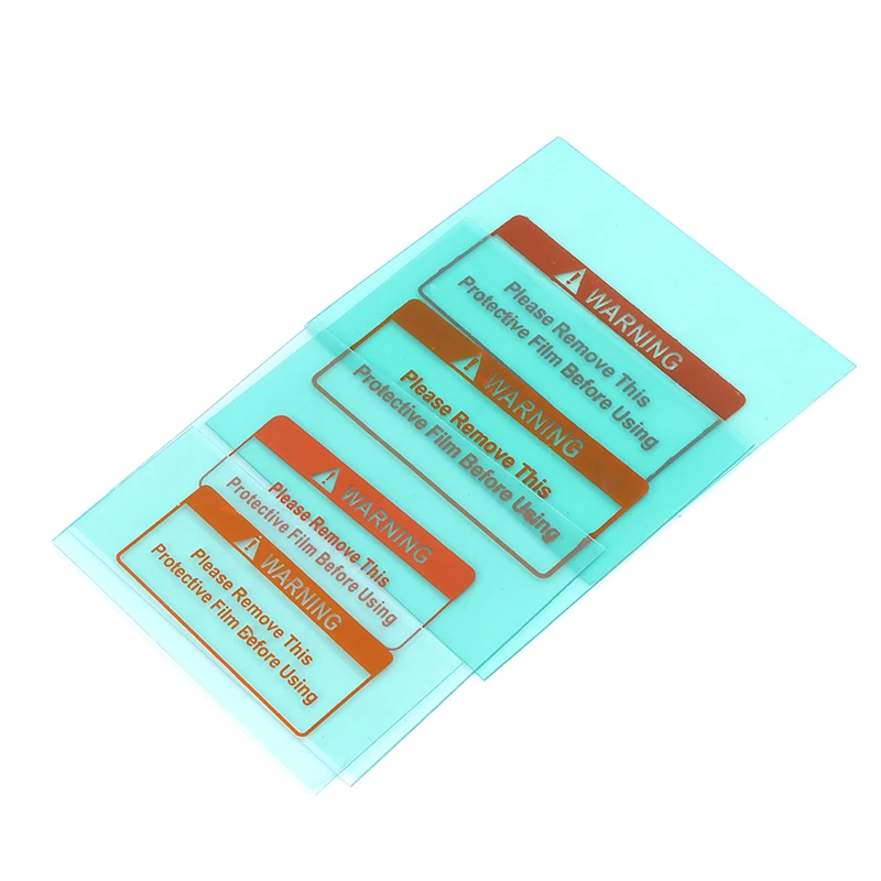 5PCS ป้องกันแผ่นพลาสติก PC เลนส์ Auto Solar Darkening หน้ากากช่างเชื่อม/เชื่อมกรอง/หน้ากากเชื่อม