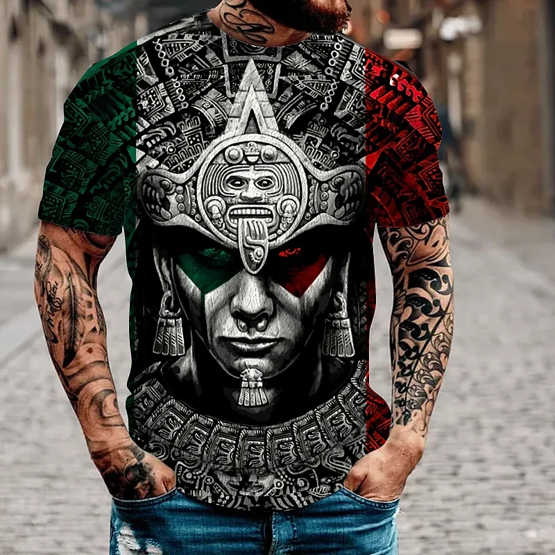 2026 Men Short Sleeve Tee Shirt Homme Black Design Tee Tops Male Summer Tops Drop Ship New Casual Skull Poker Printed 3D T-Shirt