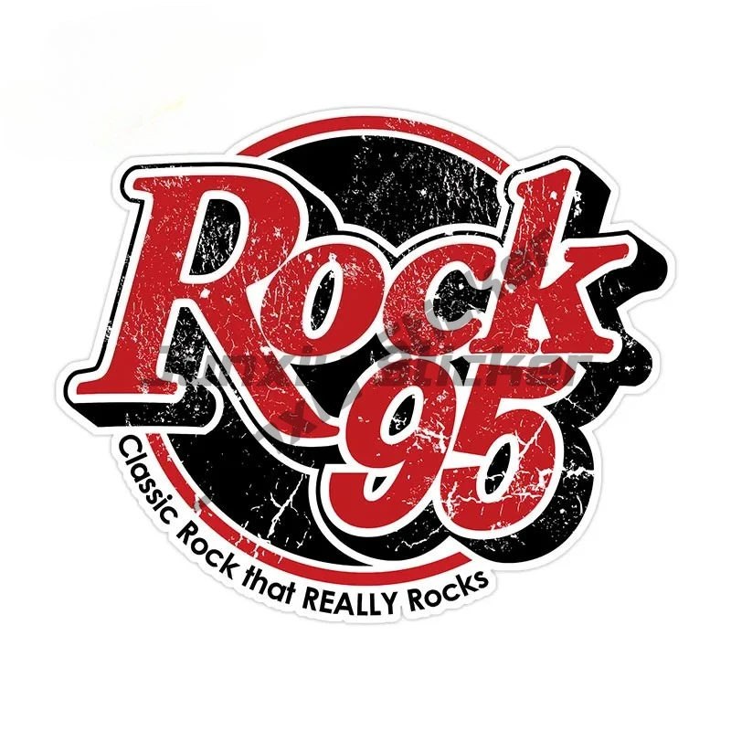 

Classic Rock Car Sticker Cool Logo Bumper Rear Windshield Vinyl Decal Occlusion Scratch Waterproof Car Accessories
