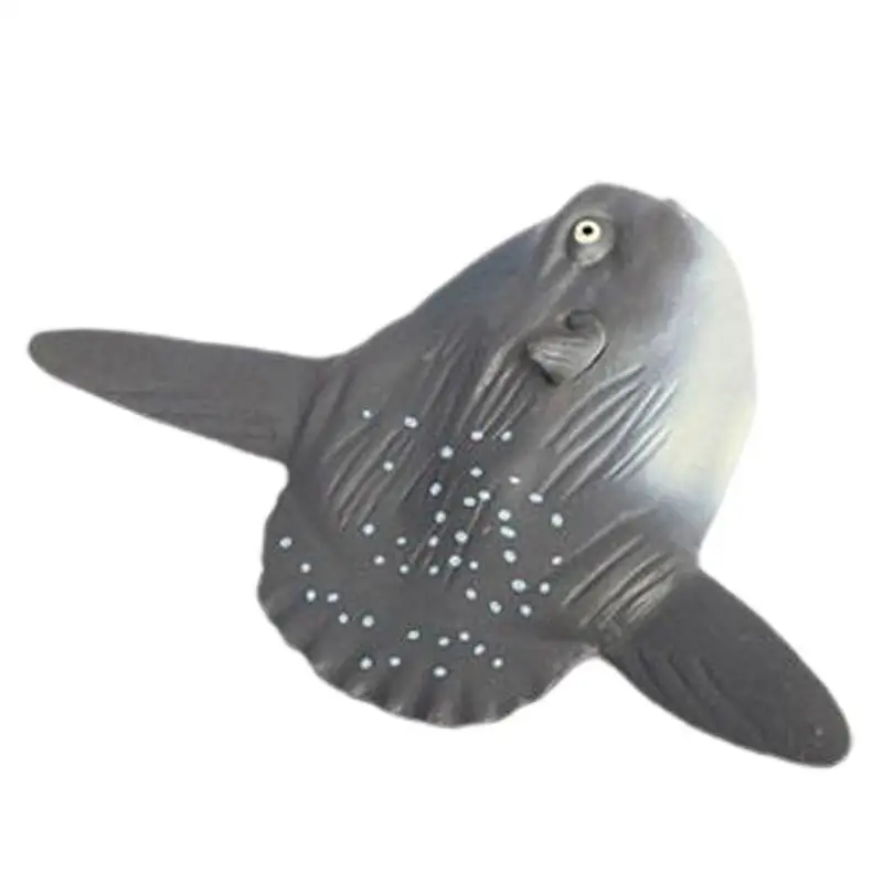 Fish Toys for Kids Simulated Sunfish Sea Fish Figurines Home Decor Educational Kids Toy Fish Prop for Pretend Play Tabletop Shop