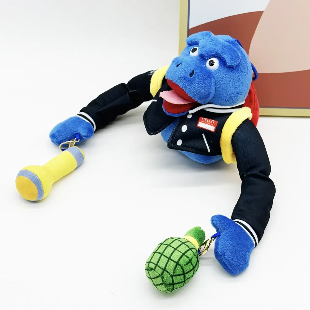 13cm animal og v1 grande chaveiro boneca de pelúcia bonito anime periféricos brinquedo aniversário presentes de natal