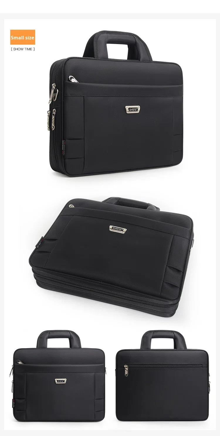 Large Capacity Briefcase Bag Men Business 17 15.6 14 inch Laptop Bag Shoulder  Canvas Handbags Messenger Work Tote Bag