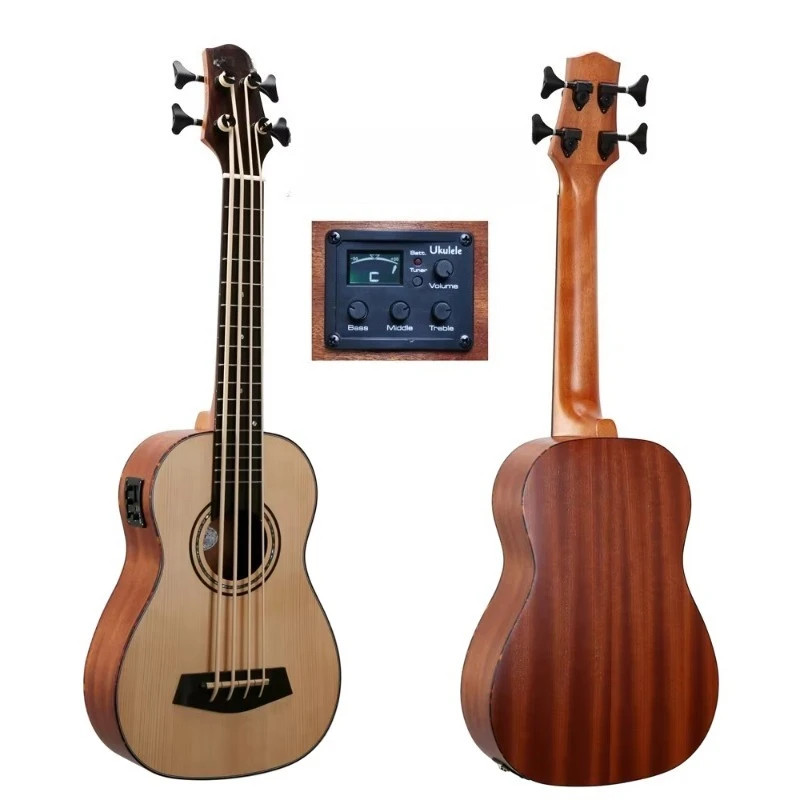 Ukulele Student Mini Guitar Matte Finish 30-Inch Ukulele 4-String Instrument