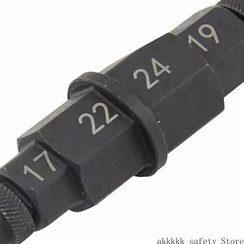 XXFF Sechskant-Achsen-Stecknuss-Adapter-Werkzeug für Motorrad-Vorderrad, 6 Größen erhältlich, Metall