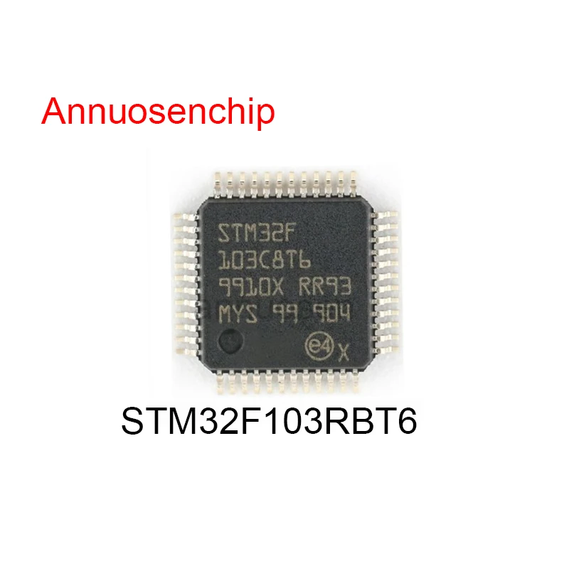 10PCS STM32F103 LQFP-64 IC STM32F103RBT6