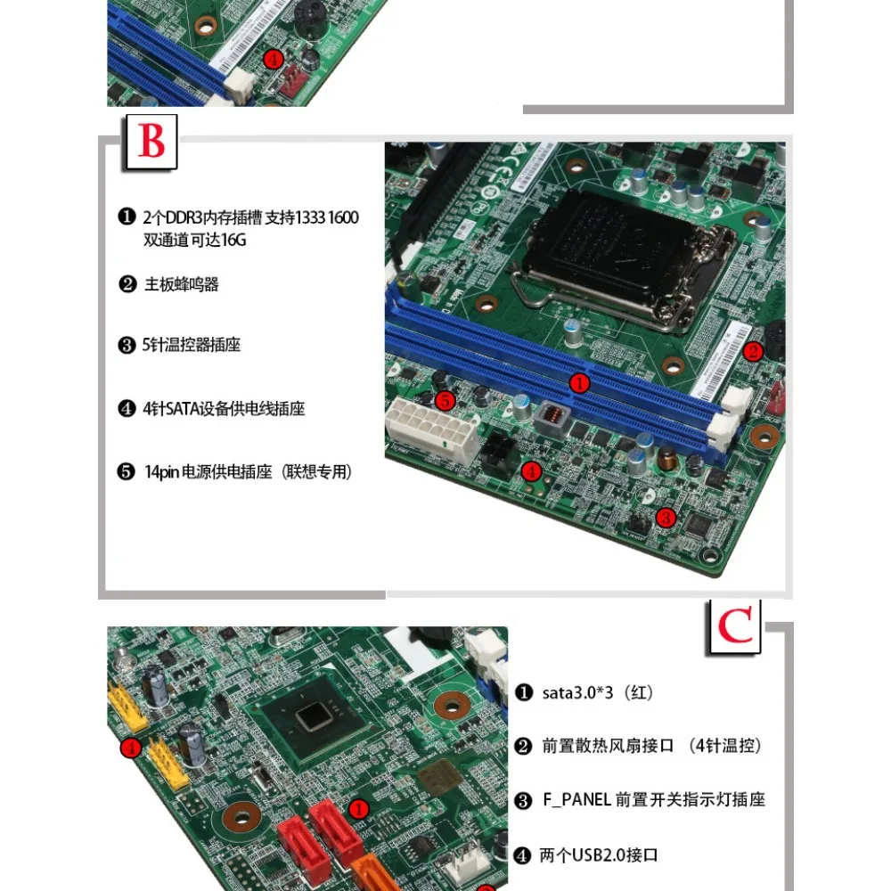 Для Lenovo D5050 H5050 H3050 настольная основная плата H81 hDMI vga встроенная миниPCIe