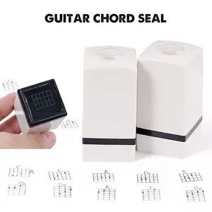 Guitar/Yukri Chords Stamp Durable Grid Convenient Chord Seal Portable Chords Print Signet