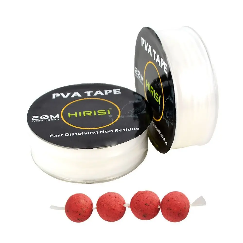 PVA Water-soluble Film Tools Transparent Fast Water Dissolving PVA Tape 10mmX20m Professional Carp Fishing PVA Tape