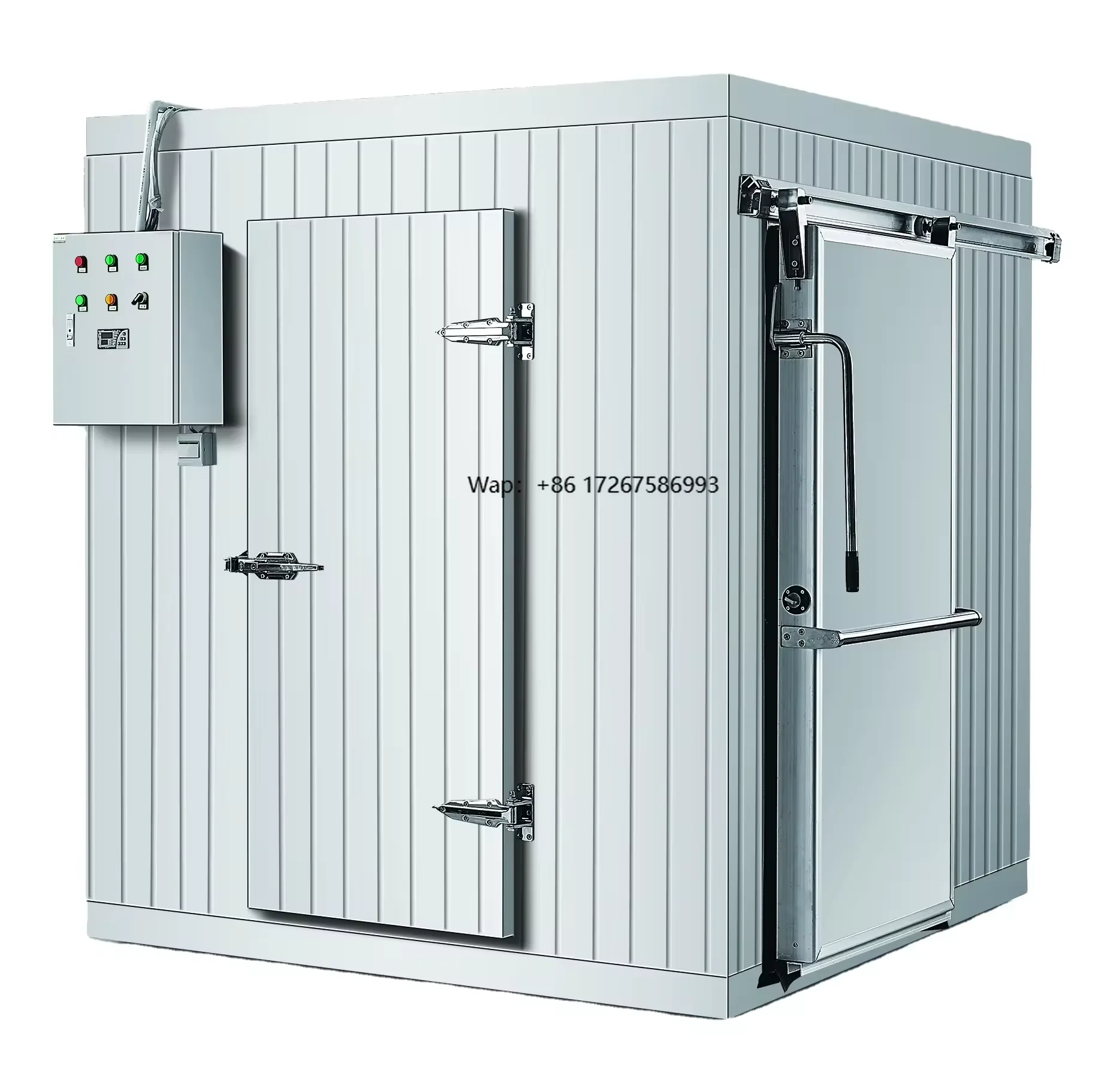 Custom Single-Temperature Industrial Walk-in Freezer for Meat Storage Air Cooling Refrigeration Equipment