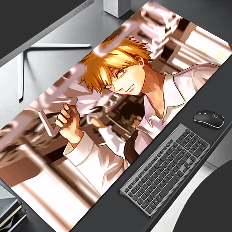 Mousepad Computer Gaming Accessories HD Keyboard Pad Office PC Rubber Mouse Pad Decoracion Desk C-chainsaw Man Denji Mouse Mat