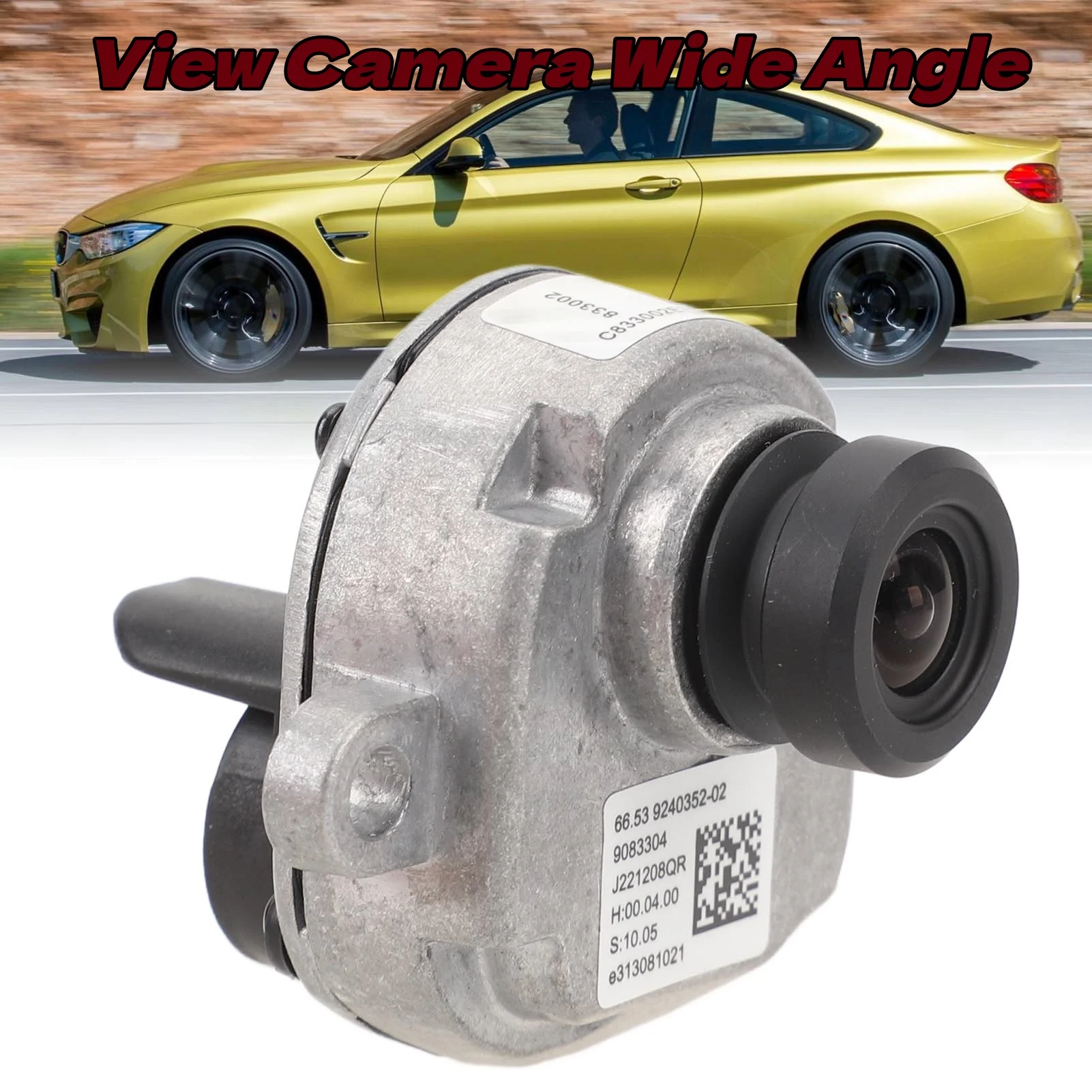 1Pc Front Bumper Side View Camera Wide Angle View 9240352 for BMW X5 E70 X6 E71 F01 F02 F06 F07 F10 F11 F12 F13 F30 66539240352