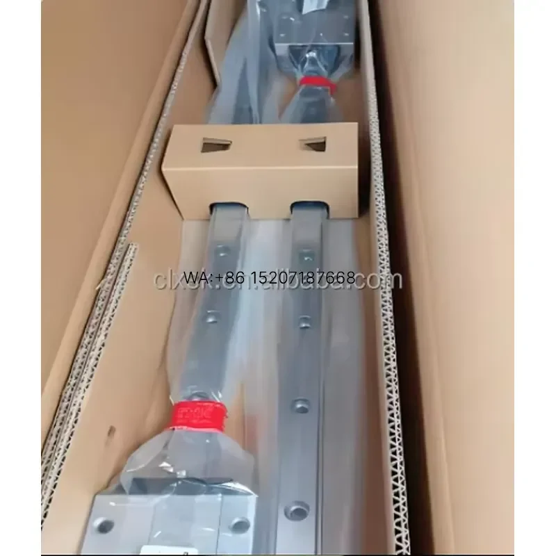 Wmwmnu for Brother Tool TC-S2DN X-axis Guide Rail HSR25 Linear Guide Rail Slider Wear-resistant X-axis LM Guide Rail