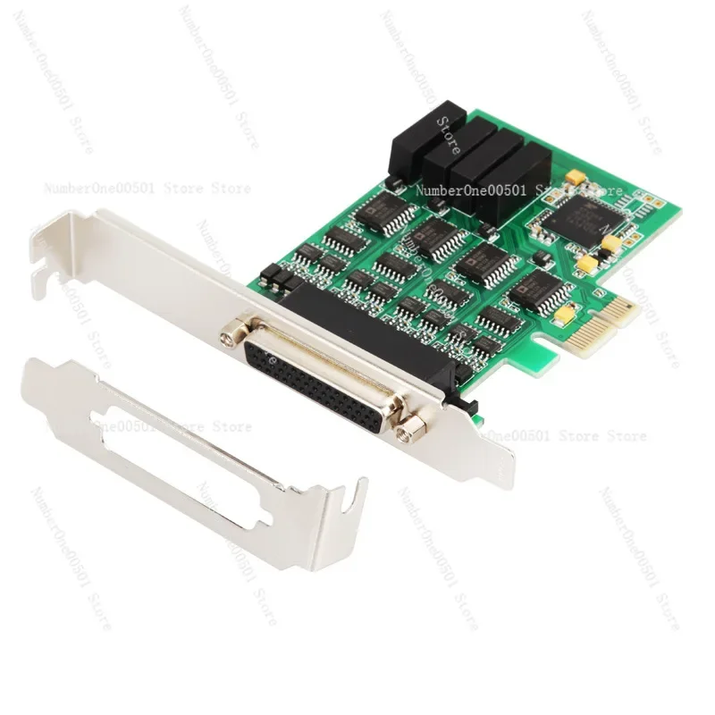 PCI-E to RS485/422 magnetic lotus isolation card 4 channels, high-speed communication card multi-serial card com