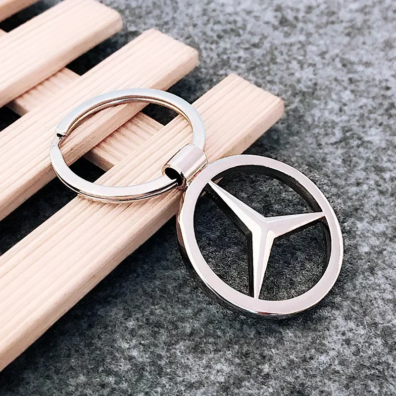 Car Styling Key Chain Keyring For Mercedes Benz W124 W140 W163 W202 W203 W204 W210 W211 W212 C180 A200 CLA CLK CLS Accessories