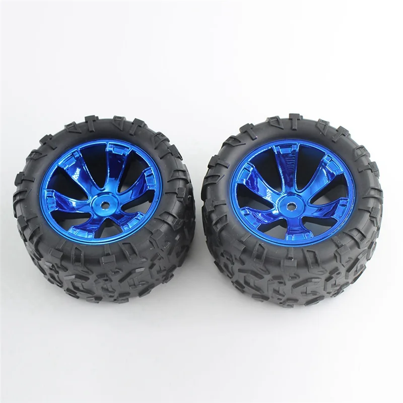 -AA04 2Pcs Remote Control Car Tire Parts For Wltoys 144018 Right Tire Group Wearing Parts Tire