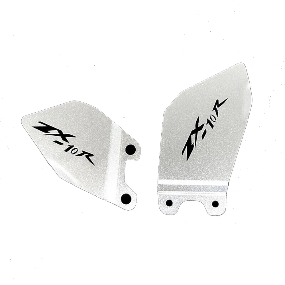 For Kawasaki Ninja ZX10R ZX10RR ZX 10R 10RR 2011-2020  Accessories Footrest Hanger Pedal Protector Foot Peg Heel Plates Guard