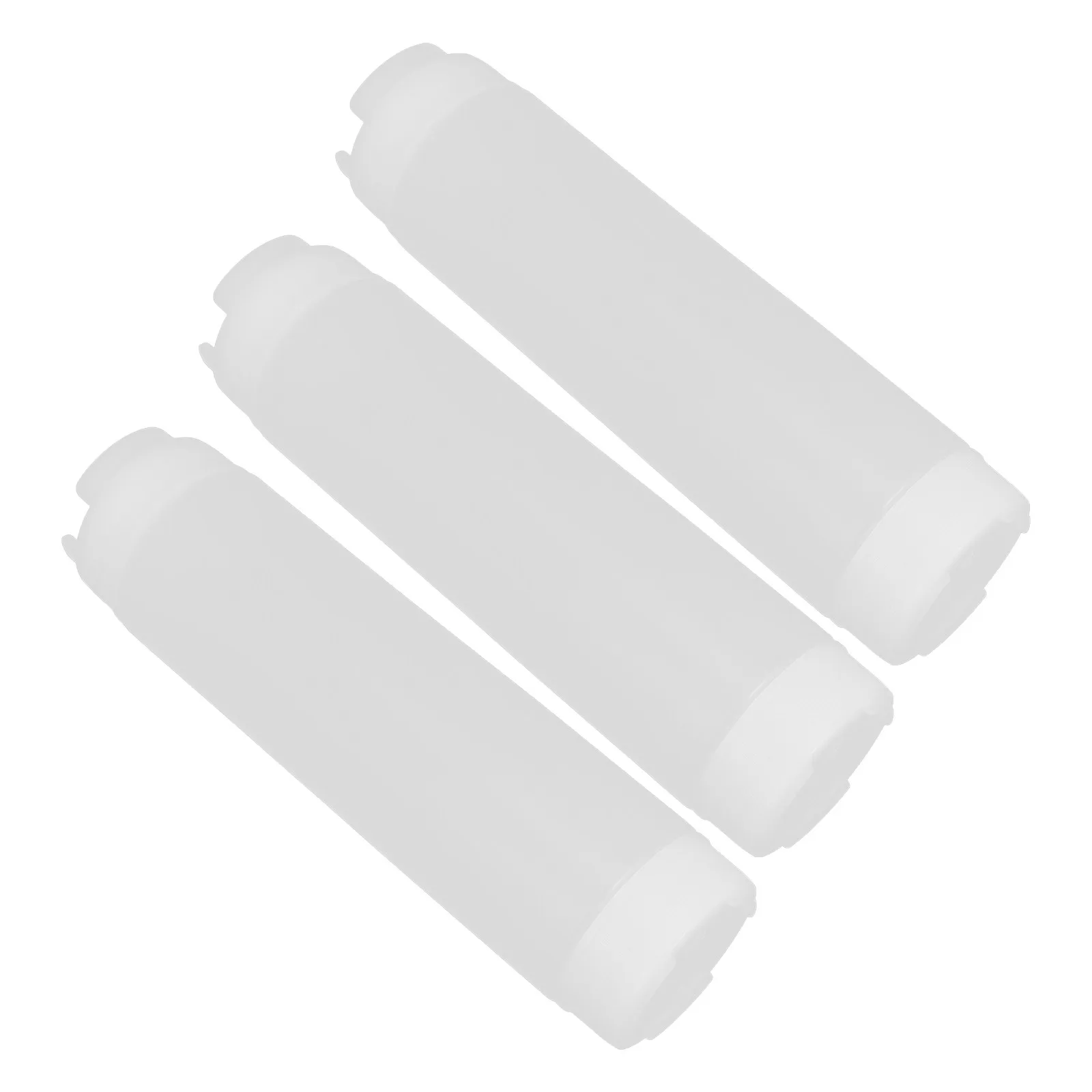 3Pcs Chef Squeeze Bottle Dual Nozzle Sauce Dispenser Refillable Plastic Condiment Bottles for Ketchup Sour Cream Dressing 480Ml