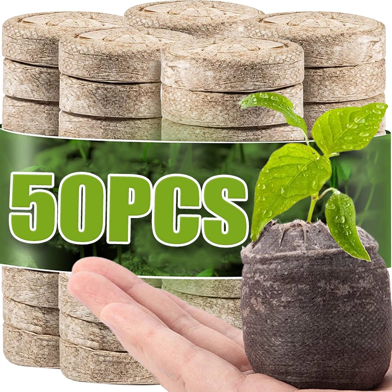 

Plant Starting Pellets Soil Block Compressed Soil Pellets Planting Seedling Block Seed Starter Pods Media Cubes Bulk Plant Plug