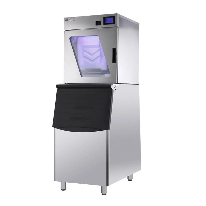 Commercial ice machine, large capacity, large 200 kg