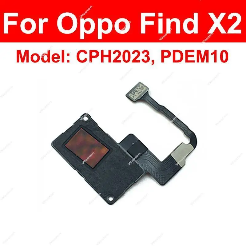 For OPPO Find X2 X3 Pro X2 Lite X3 Neo Under Screen Fingerprint Sensor Flex Cable Home Button Touch Sensor Fingerprint Sensor