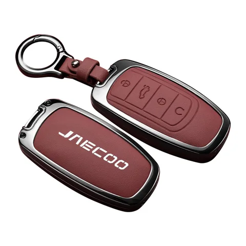 Чехол-брелок для ключей Chery Jaecoo J7/J5/J8 с кольцом-держателем — детальный вид товара