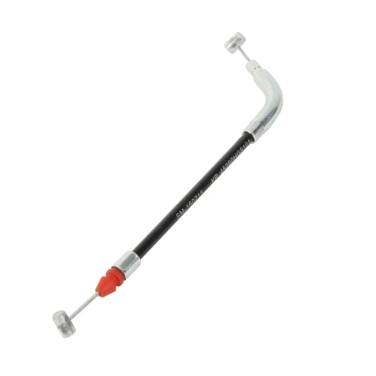 Cable de bloqueo del pestillo del asiento de la motocicleta, piezas negras para Hyosung Aquila GV250 GV 250